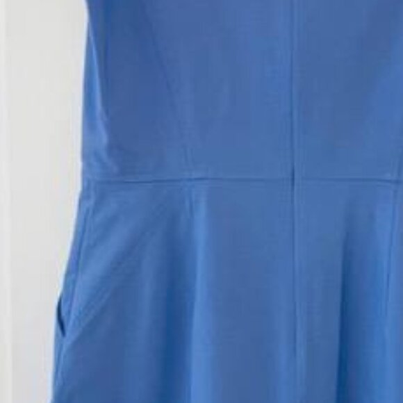 NWT J.Crew 365 Resume Sheath Periwinkle Blue Italian Stretch Wool Dress Sz 6 - Picture 10 of 11